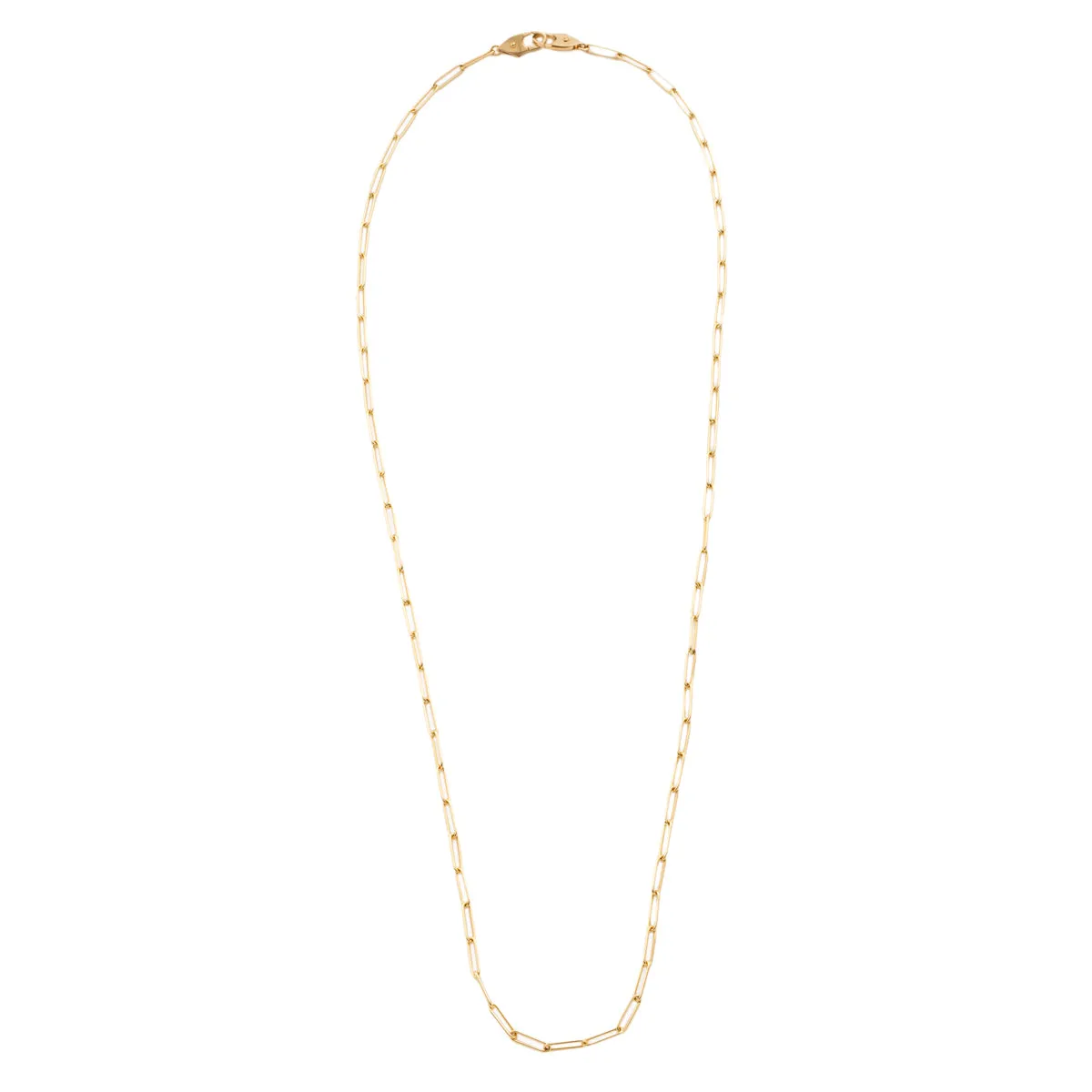 18K ALL ABOUT BASICS Ladder Chain Necklace