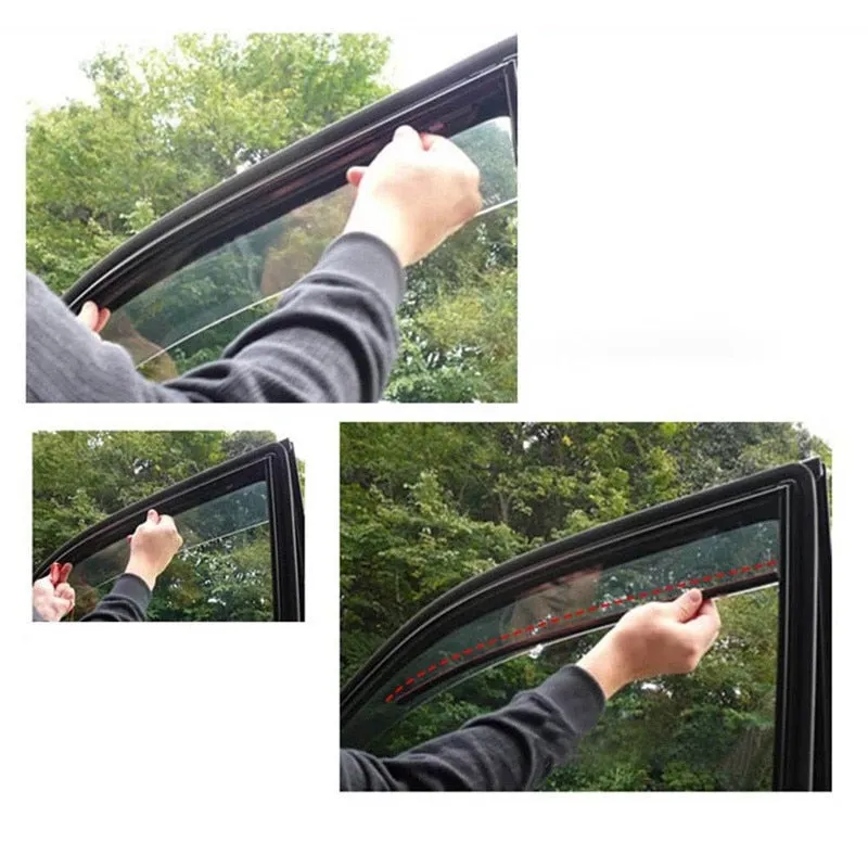 2pcs Car Curtain Window Sunshade