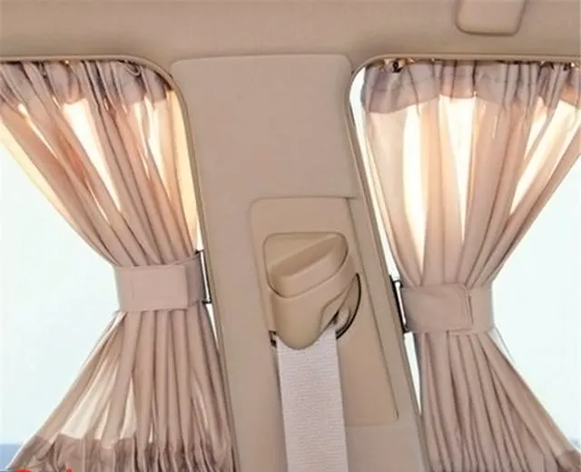 2pcs Car Curtain Window Sunshade