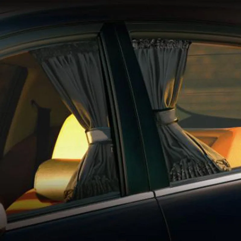 2pcs Car Curtain Window Sunshade