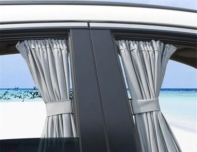 2pcs Car Curtain Window Sunshade