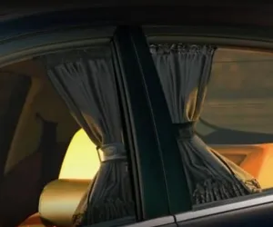2pcs Car Curtain Window Sunshade