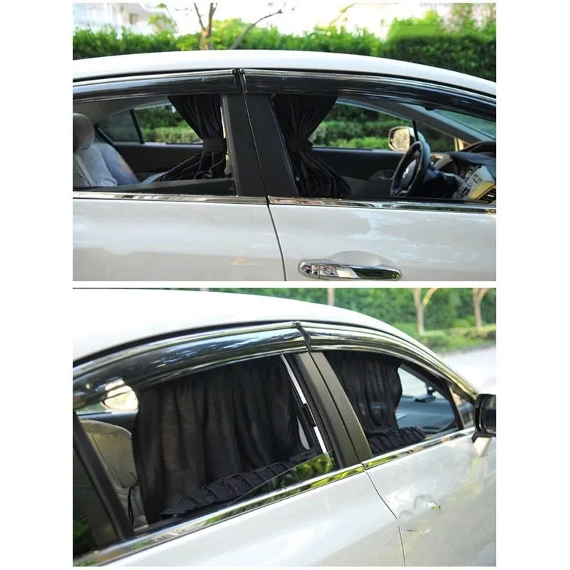 2pcs Car Curtain Window Sunshade