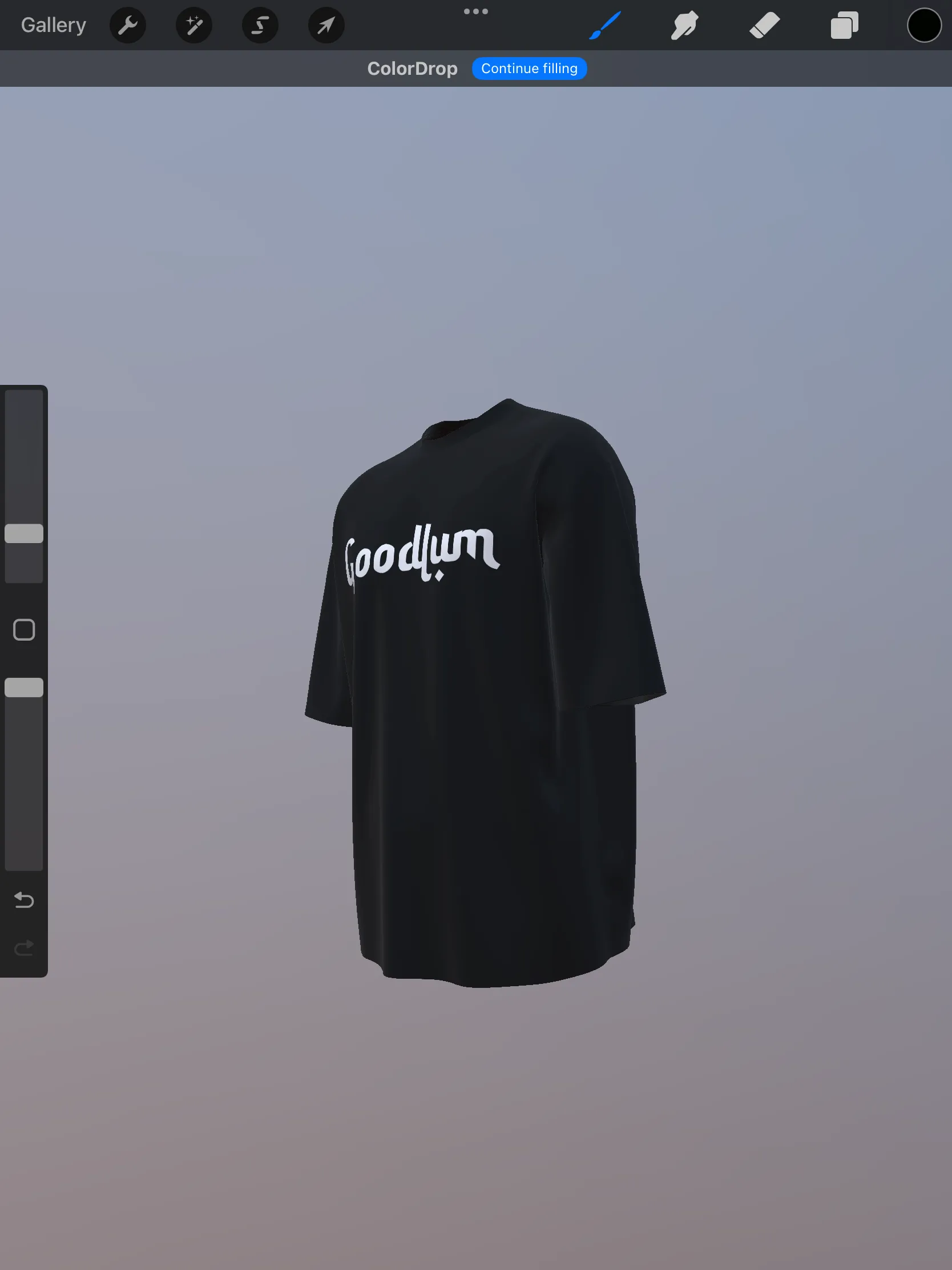 3D Oversized Shirt file with textures