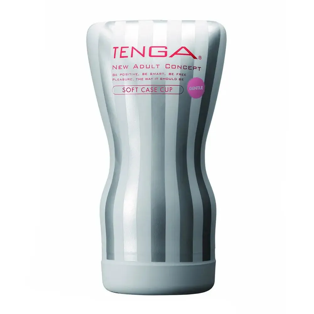 6-inch Tenga White Realistic Feel Gentle Masturbator with Soft Case