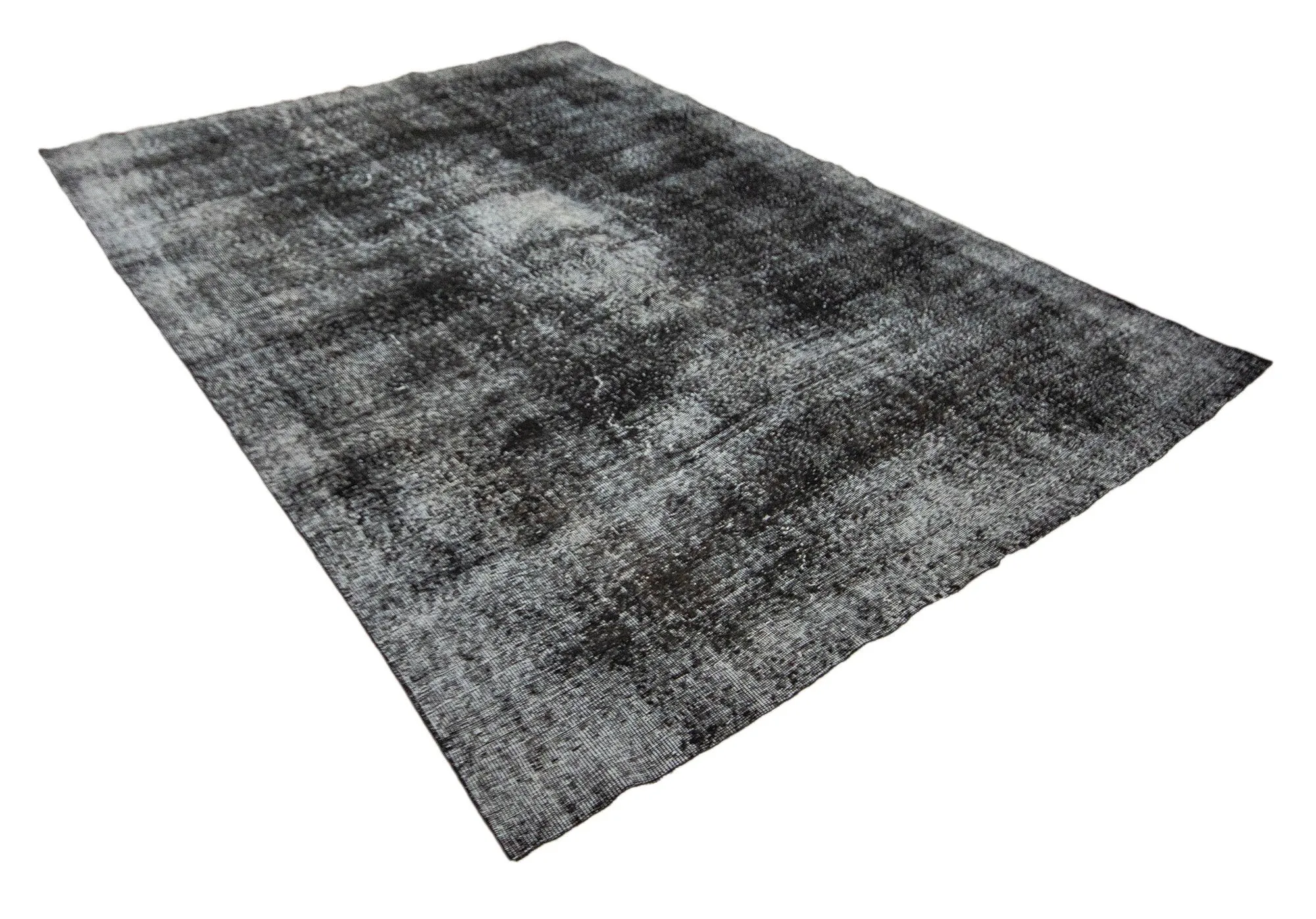 6’10” x 9’8” Vintage Turkish Overdyed Rug