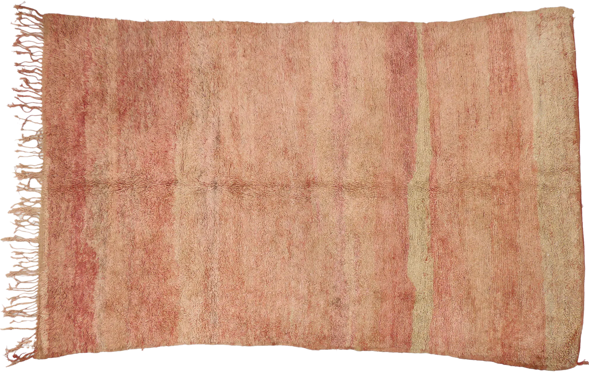 6'6" x 10'9" Vintage Moroccan Rug