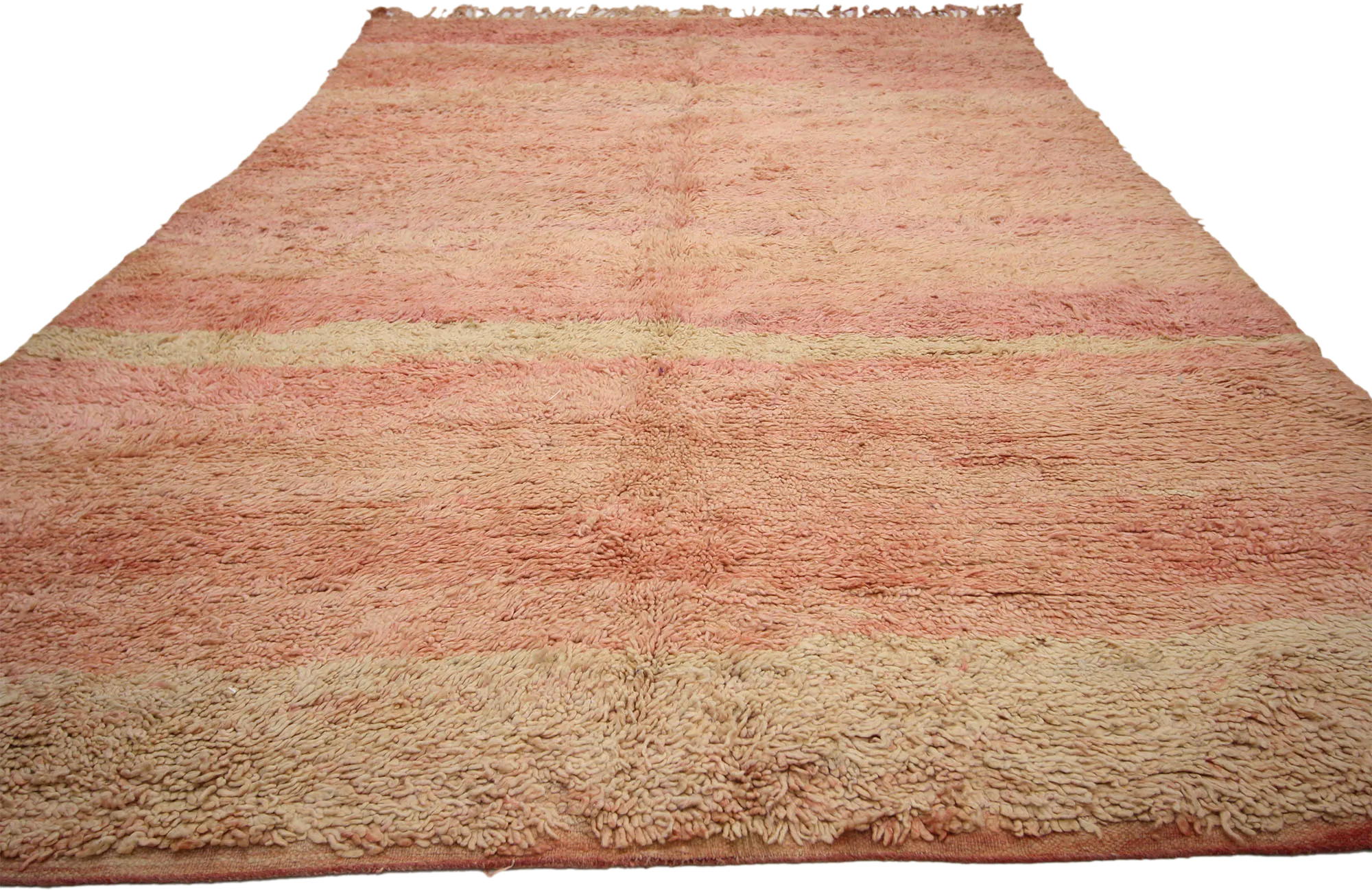 6'6" x 10'9" Vintage Moroccan Rug