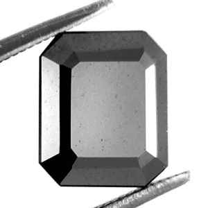 9.30 Ct Loose Radiant Cut Certified Black Diamond.100% Genuine.Earth Mined