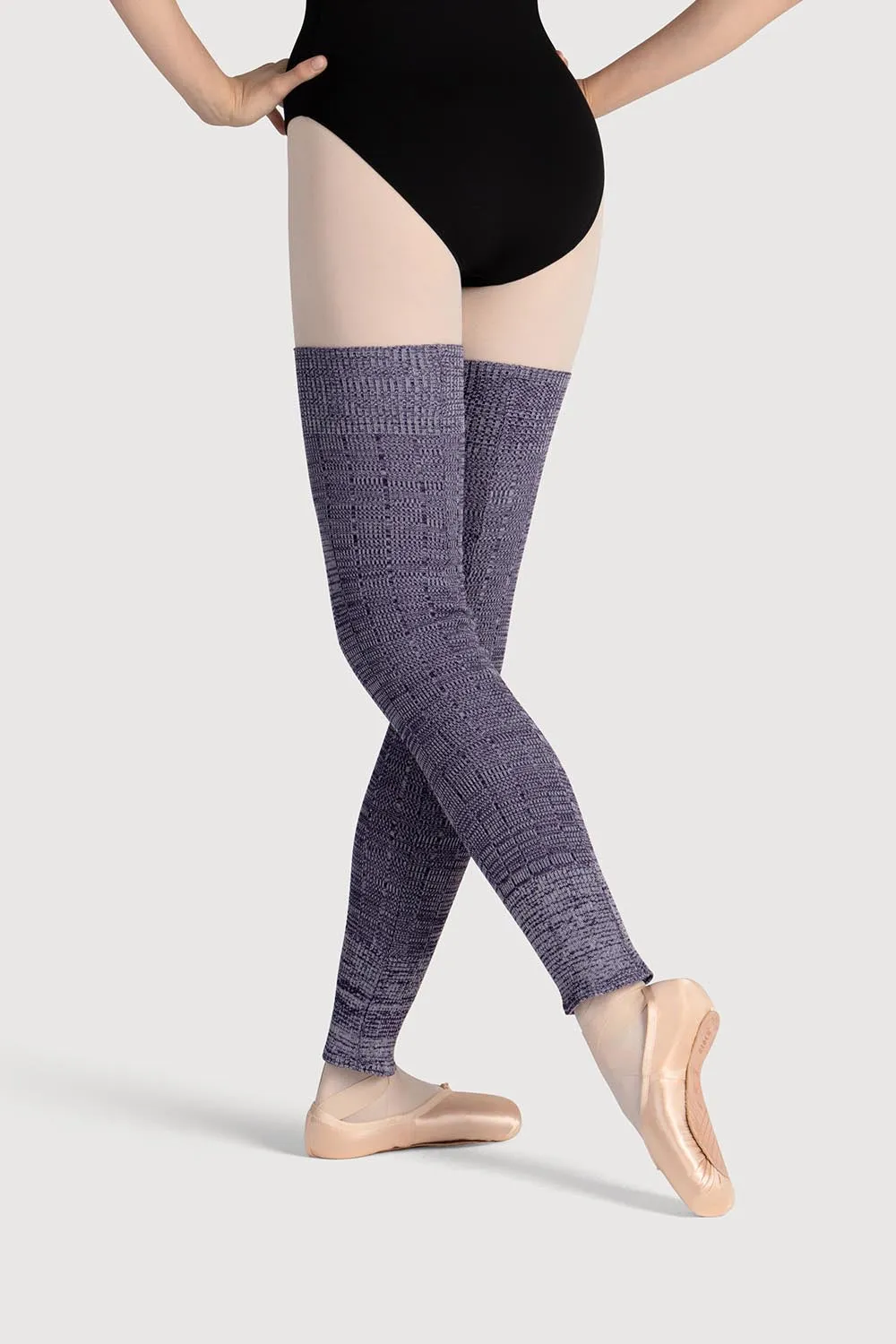 A0109 - Bloch X Knit Long Ribbed Legwarmers