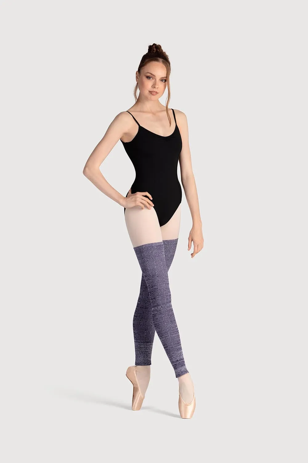 A0109 - Bloch X Knit Long Ribbed Legwarmers