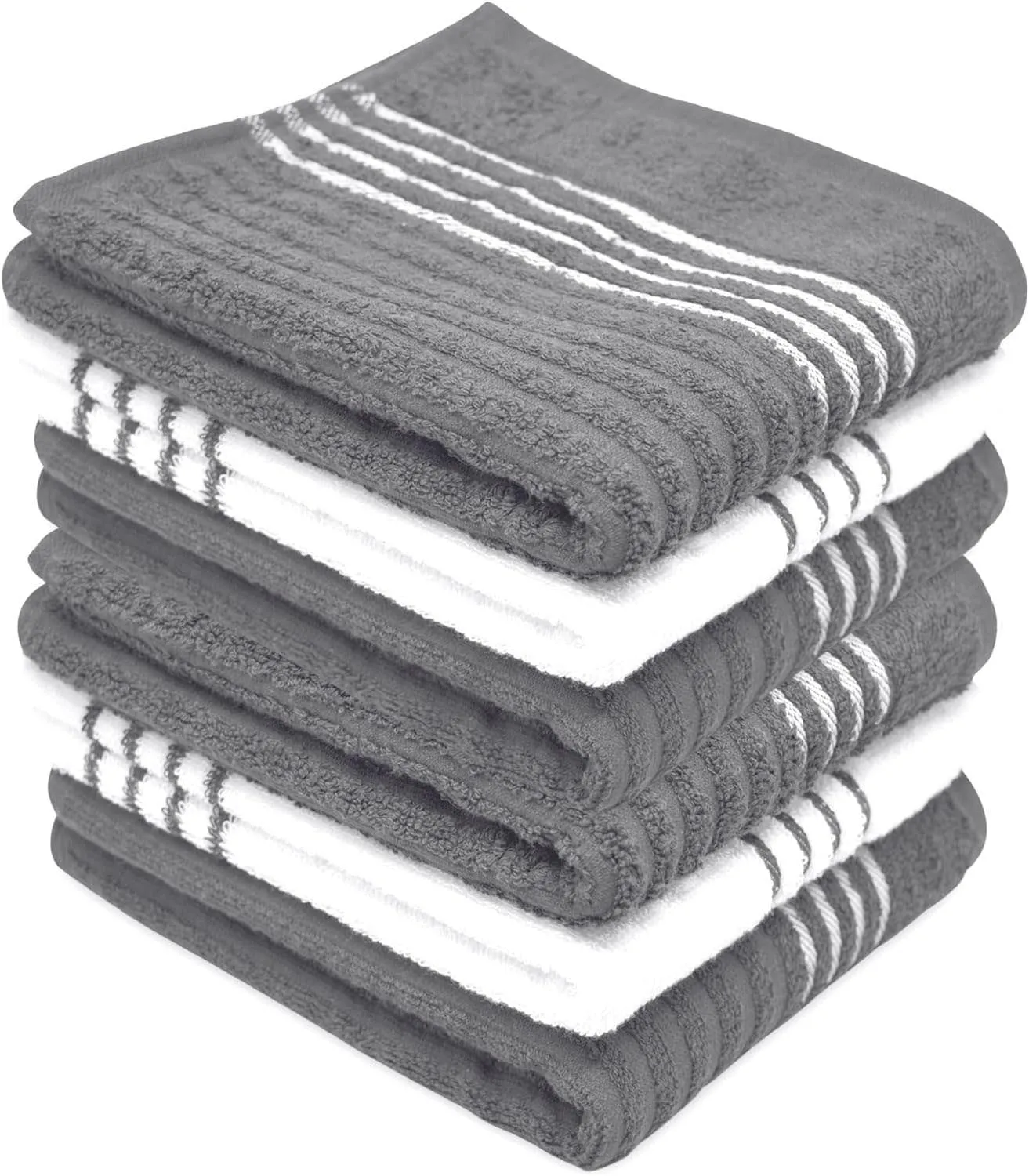 Addison Ribbed Premium Cotton Kitchen Towels