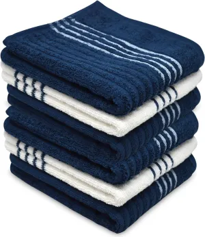 Addison Ribbed Premium Cotton Kitchen Towels