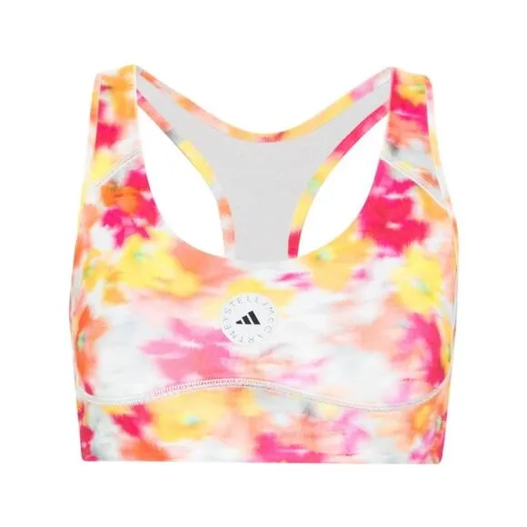 Adidas x Stella McCartney true purpose bra Women’s Large A-C cups floral IW3878