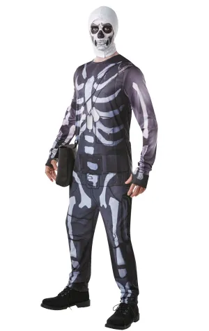 Adult Skull Trooper Fortnite Costume - Deluxe