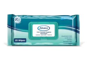 Advance® 3-in-1 Personal Hygiene Wipes