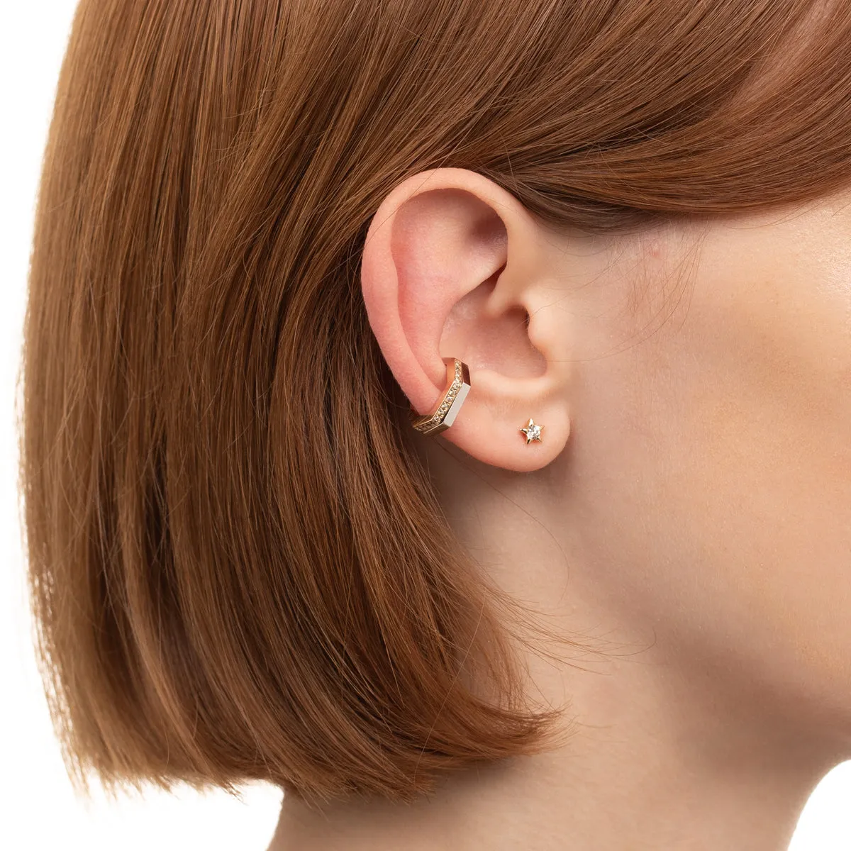 ALL ABOUT BASICS Diamond Stud Earring
