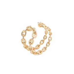 ALL ABOUT BASICS Double Line Chain Ear Cuff Small size