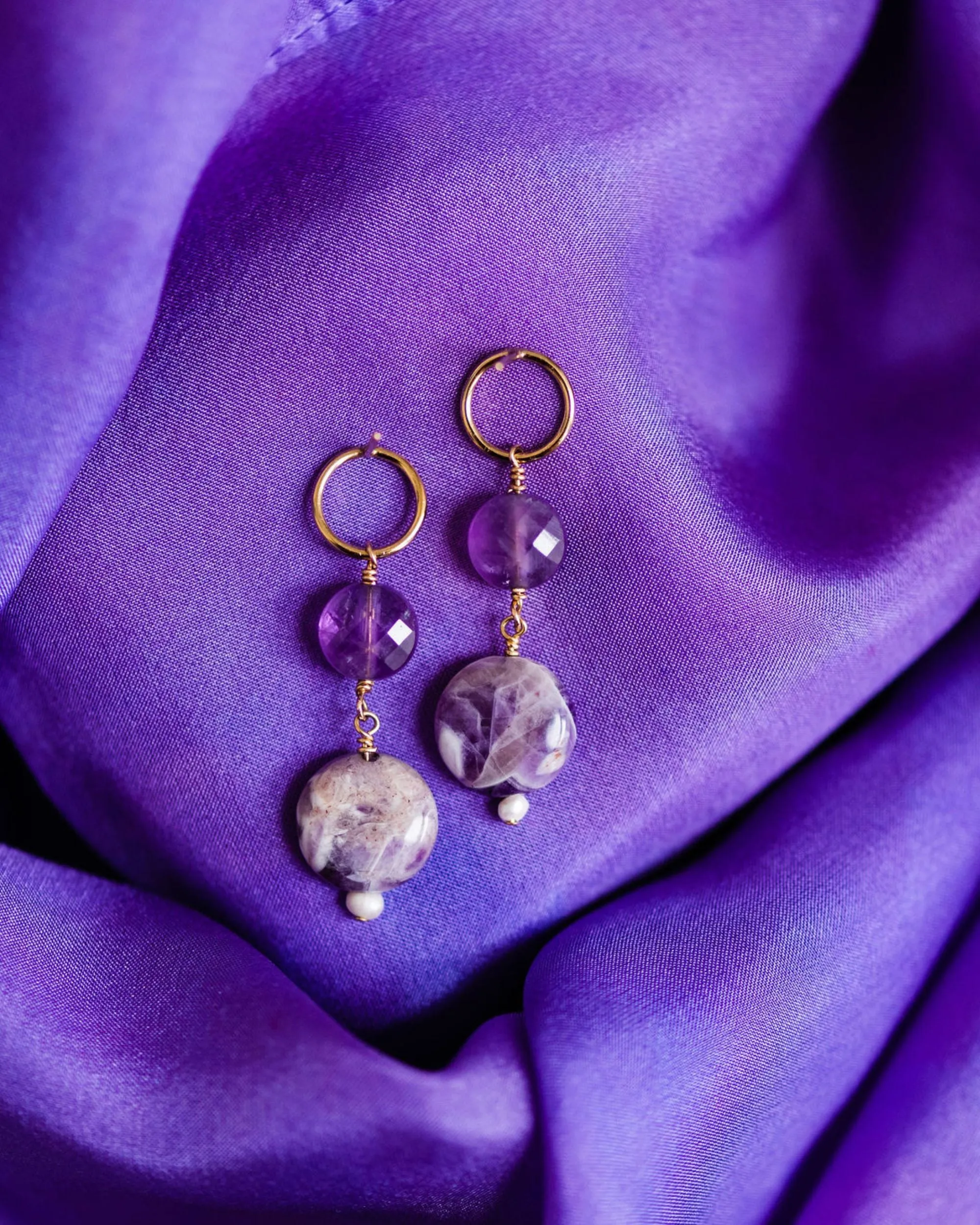 Amethyst Earrings - February