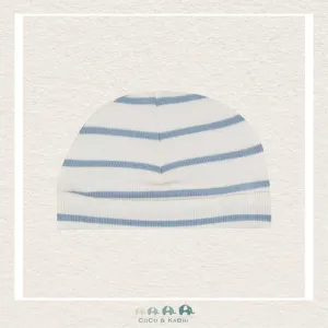 Angel Dear: Ribbed Stripe Glacier Lake Beanie