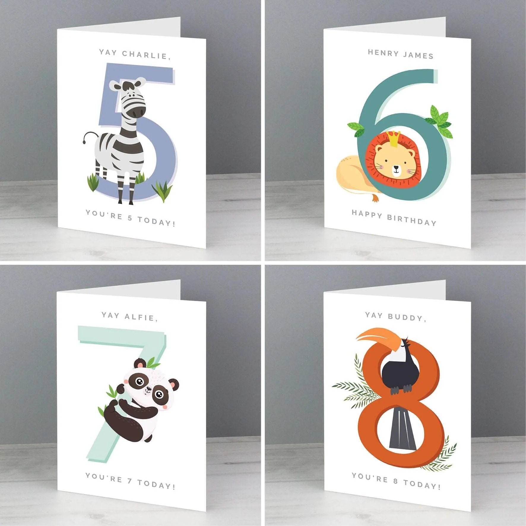 Animal Birthday Card