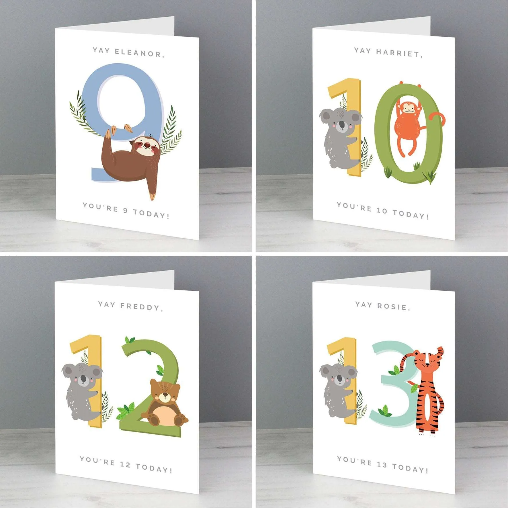 Animal Birthday Card