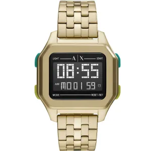 Armani Exchange Men's Shell Fashion Digital Watch