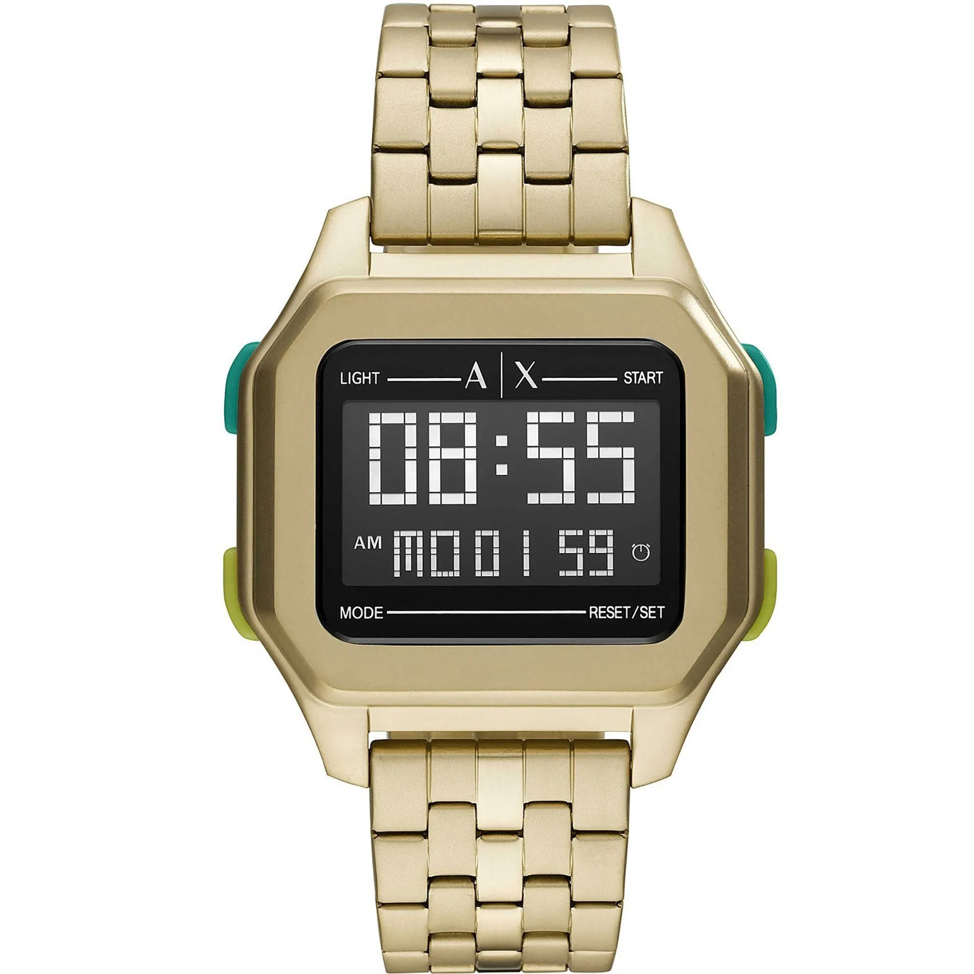 Armani Exchange Men's Shell Fashion Digital Watch