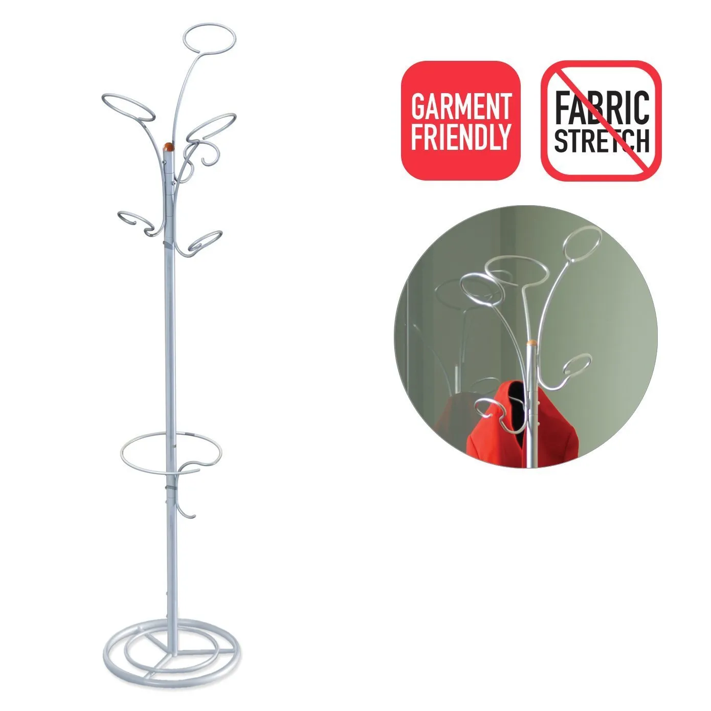 Art of Storage Coat Hat Scarves Umbrella Rack Storage Hanger Tree Modern Trendy Protect