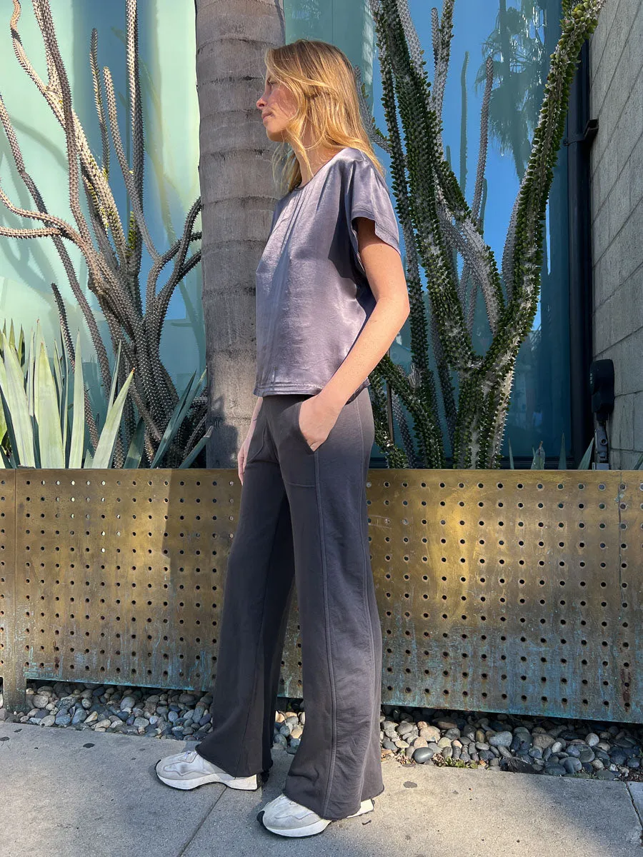 Asher Pant in French Terry - Carbon