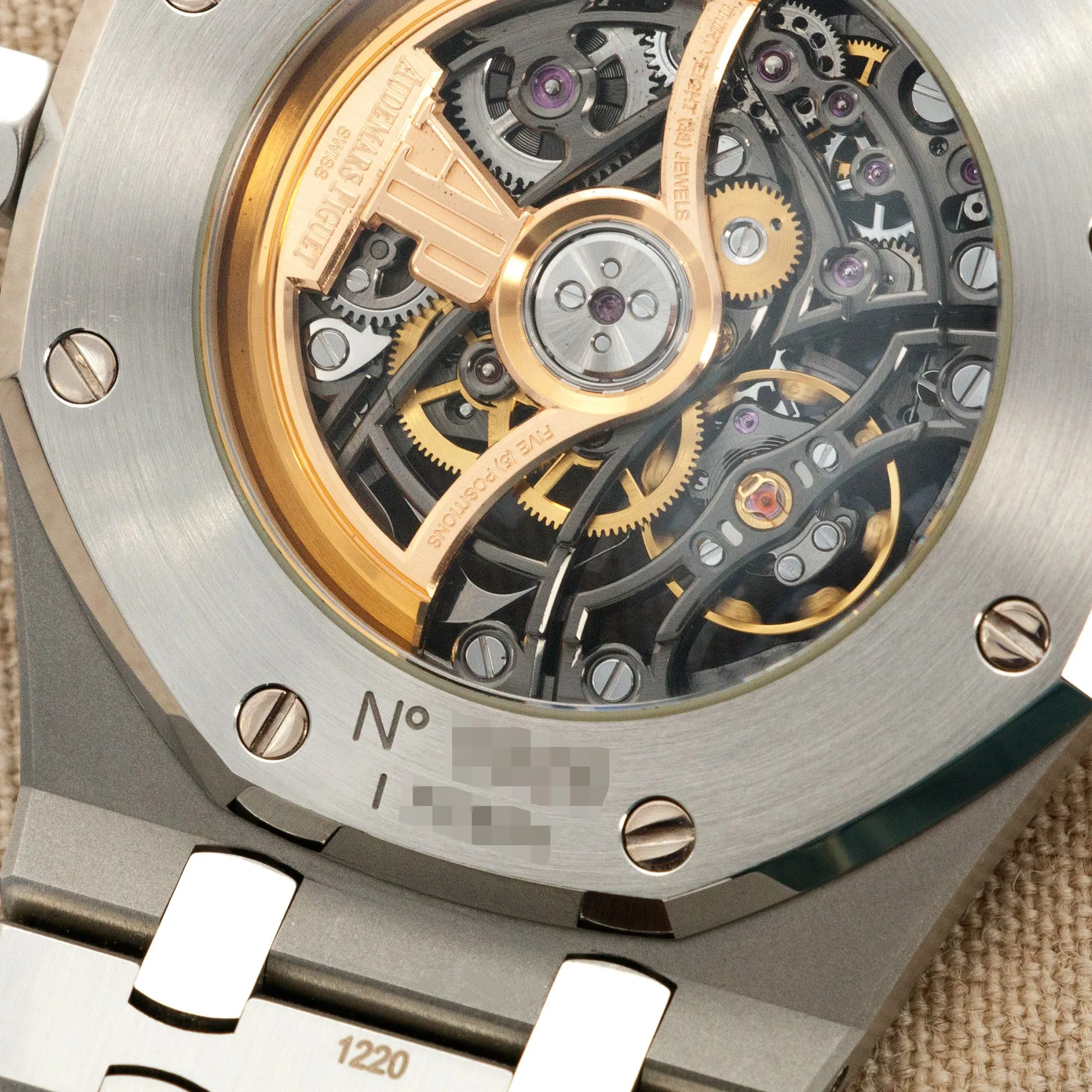 Audemars Piguet Steel Skeletonized Royal Oak Ref. 15305ST