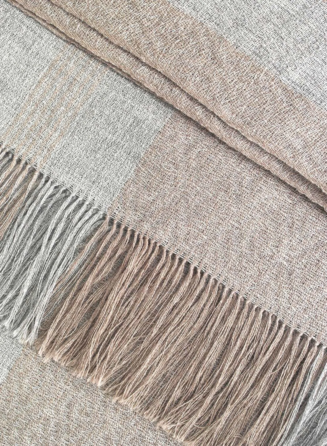 Baby Alpaca Shawl / Ash