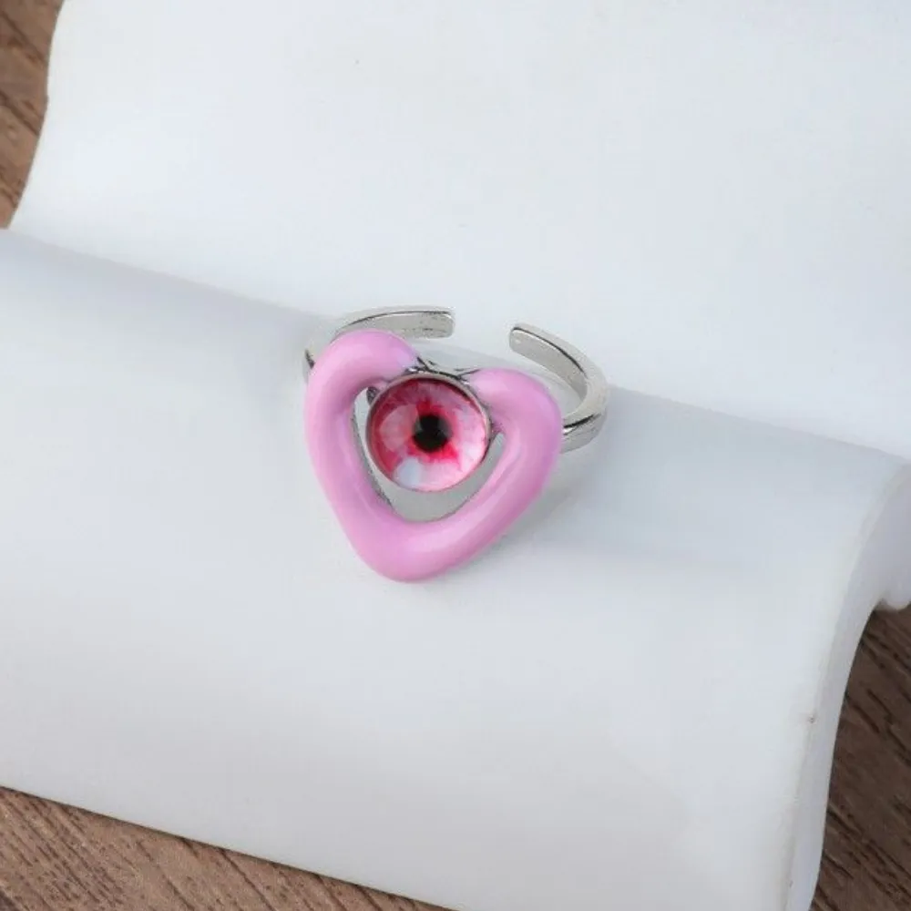 Baeleye | Dark Heart Eye Enamel Ring