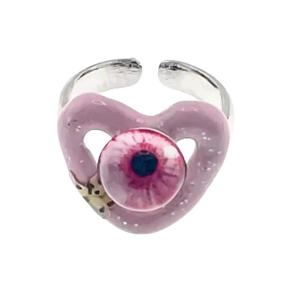 Baeleye | Dark Heart Eye Enamel Ring
