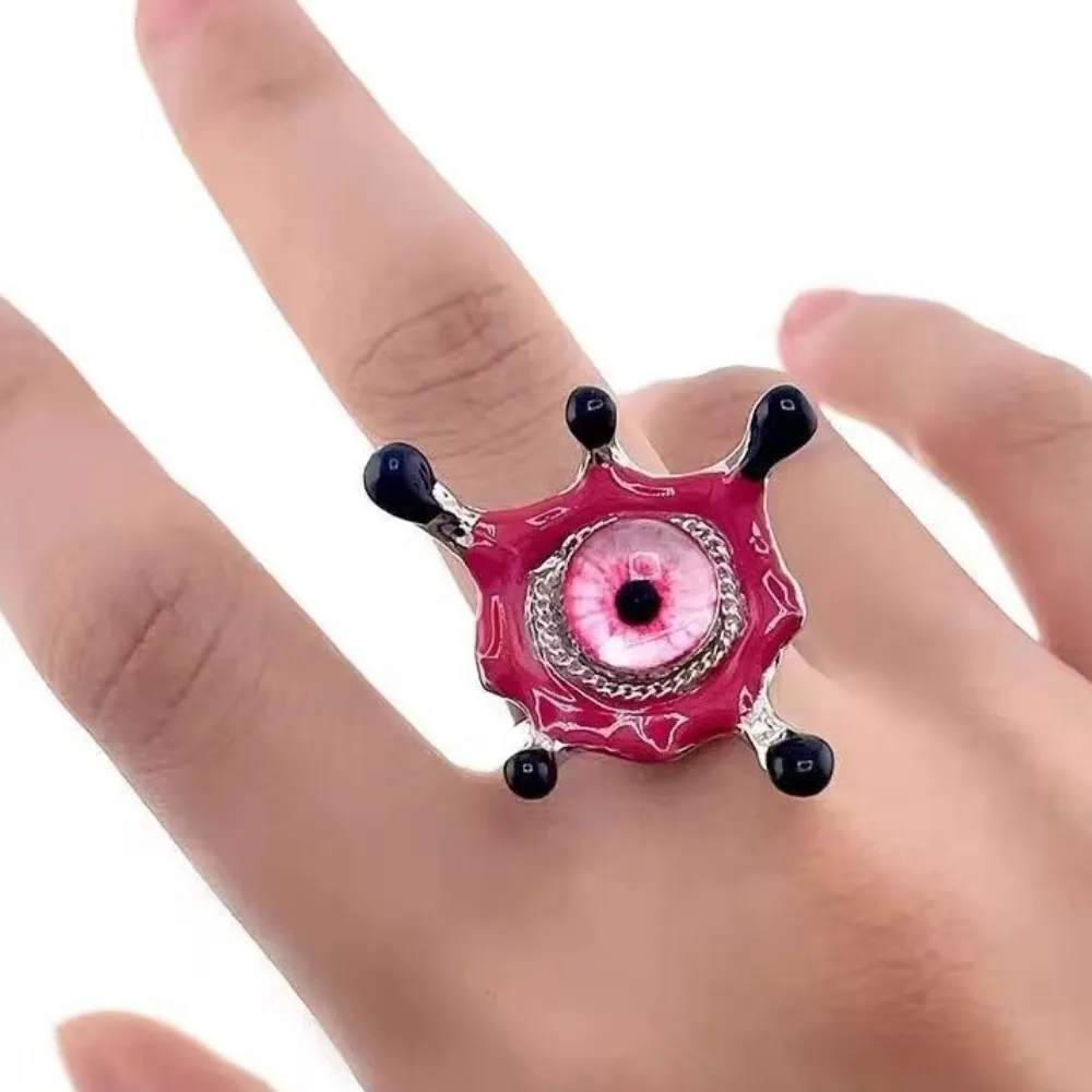 Baeleye | Dark Heart Eye Enamel Ring