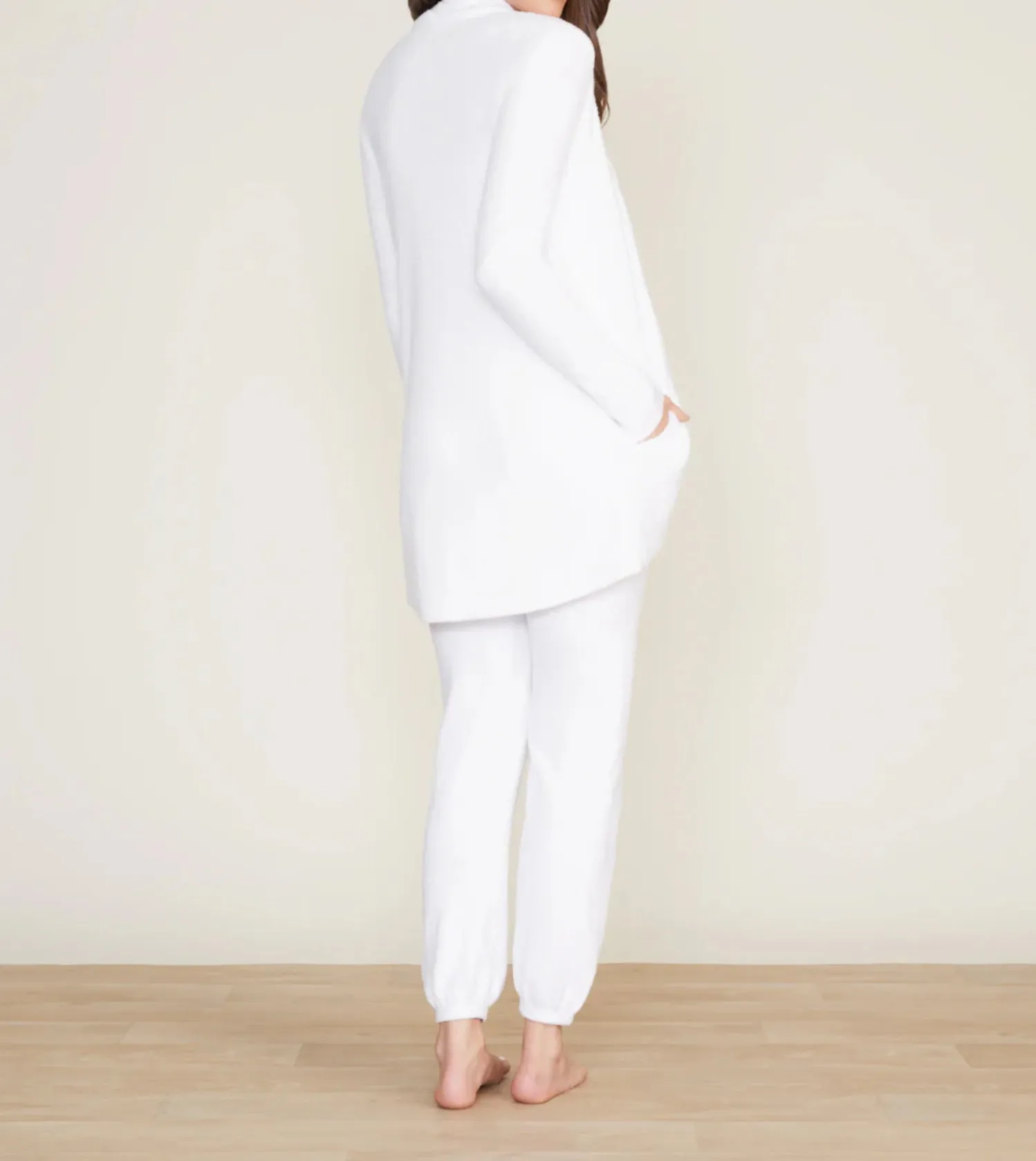 Barefoot Dreams CozyChic Lite® Circle Cardi - Sea Salt