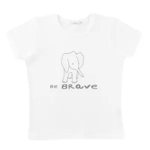 'be brave' tee