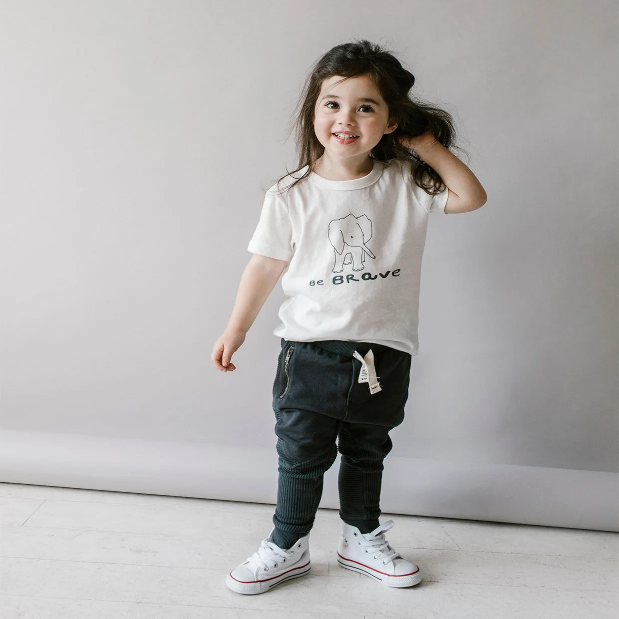 'be brave' tee