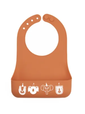 Bella Tunno Little Bites Bib - Party Animals