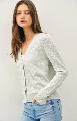 Birdie Cotton Slub Cardigan