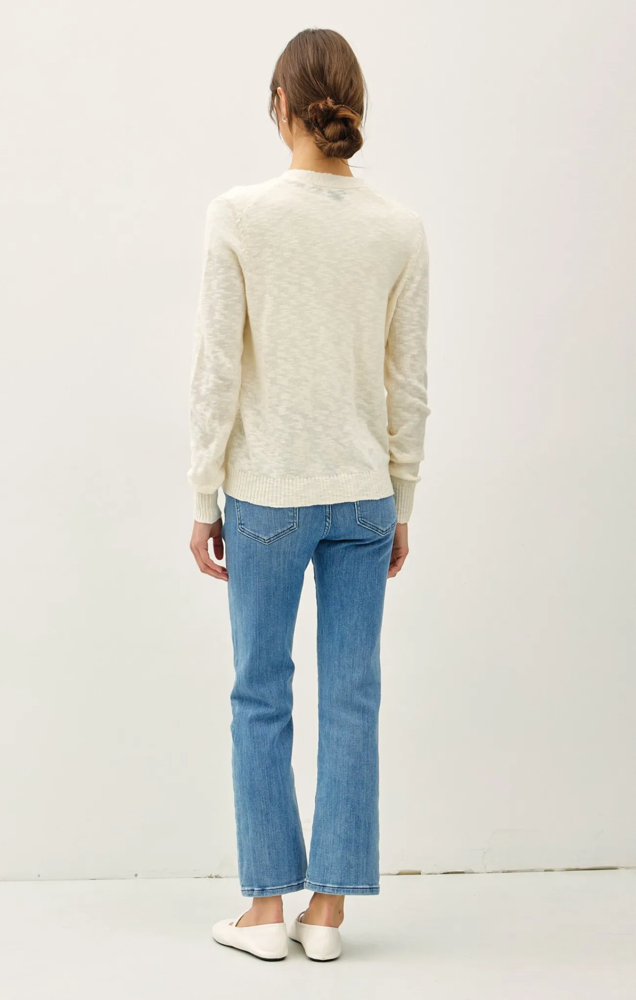 Birdie Cotton Slub Cardigan