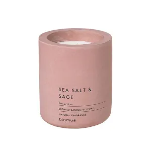 Blomus Scented Candle in Container Sea Salt and Sage Pink FRAGA Large