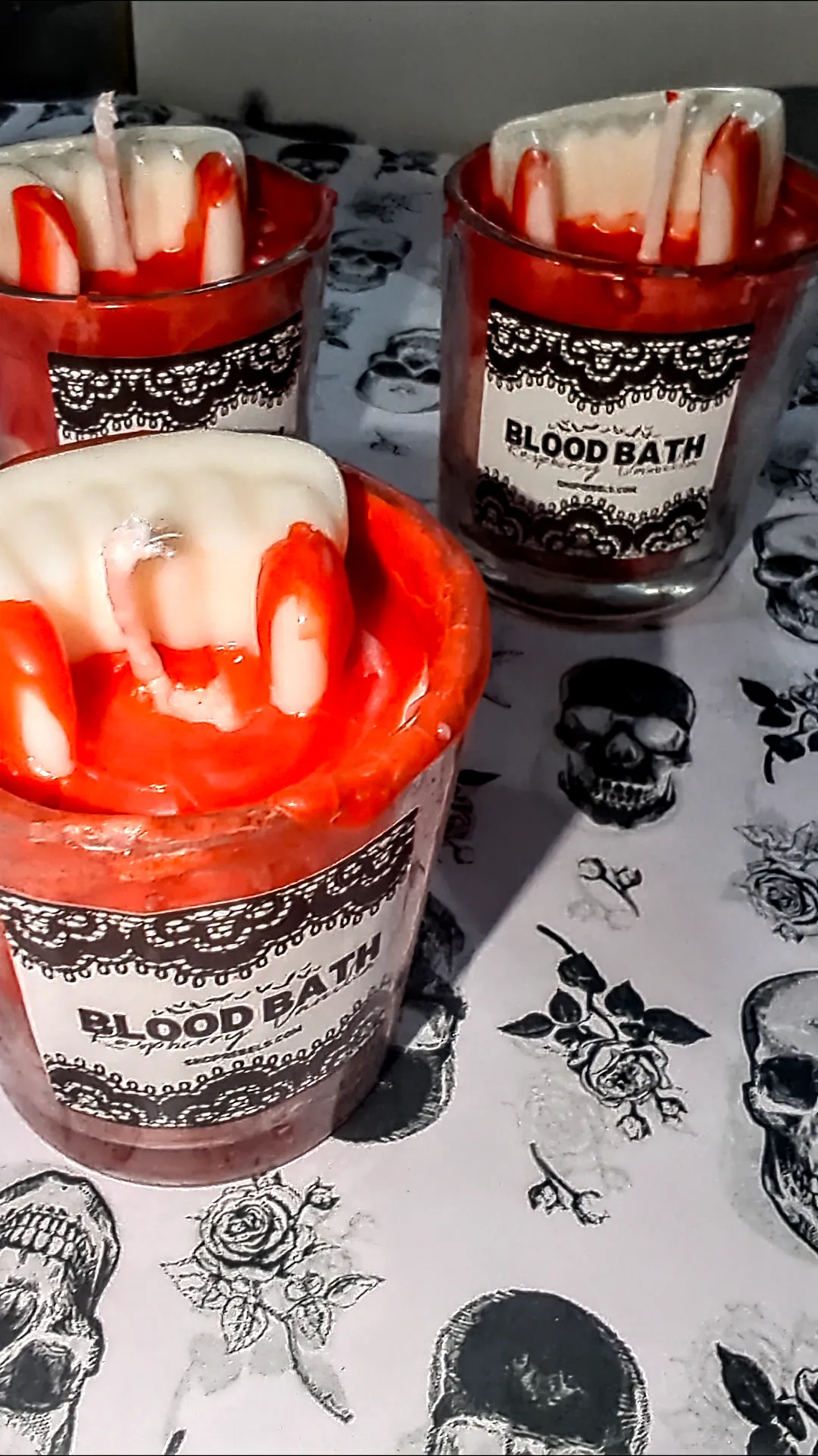Blood Bath Candle - Vampire Candle