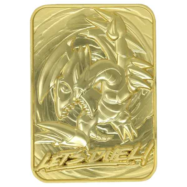 Blue Eyes Toon Dragon 24k Gold Plated Card