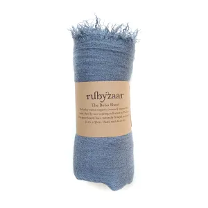 Boho Scarf, Denim