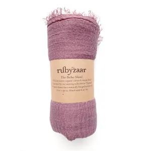 Boho Scarf, Mauve