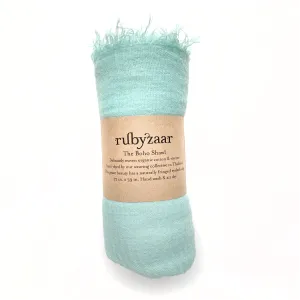Boho Scarf, Seafoam