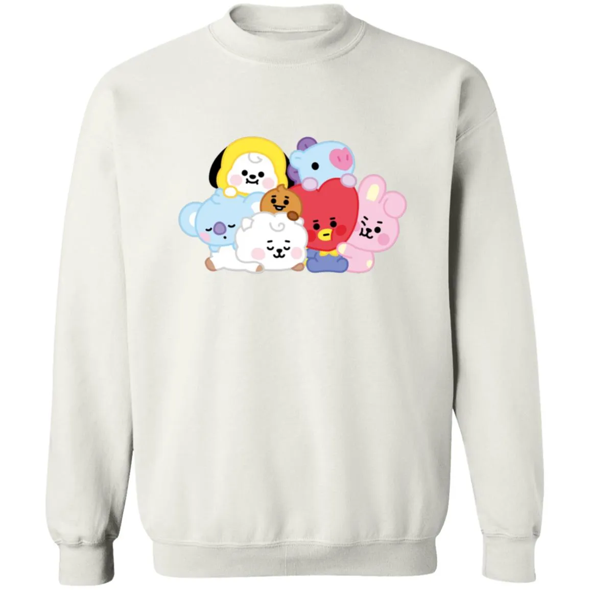 BT21 Baby Crewneck Pullover Sweatshirt