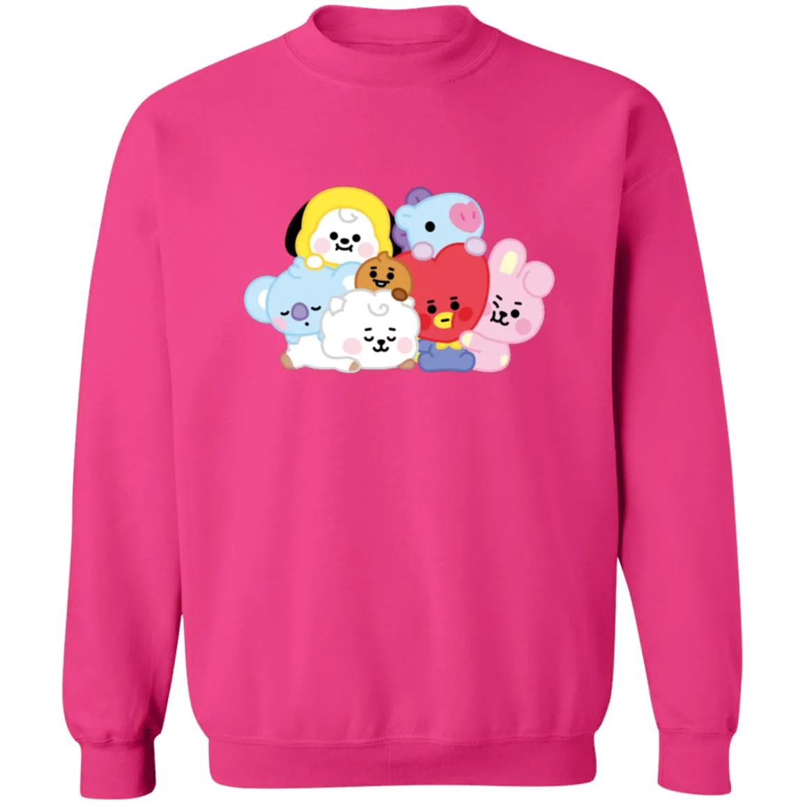 BT21 Baby Crewneck Pullover Sweatshirt