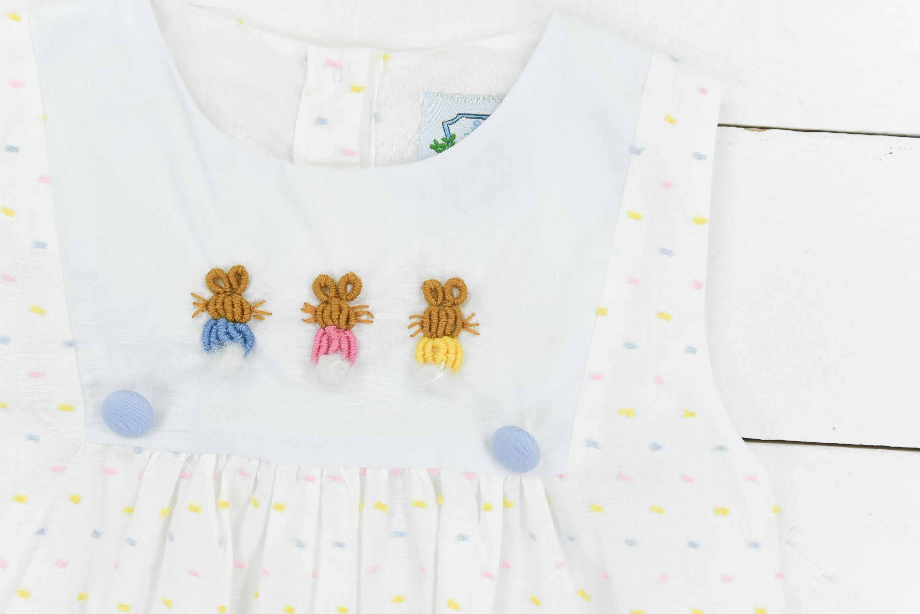 Bullion Stitch Bunny Boy Bubble